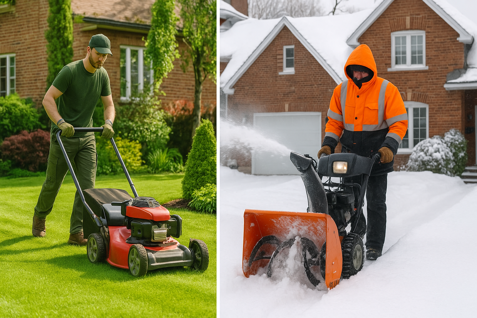 Pelouse verte et luxuriante